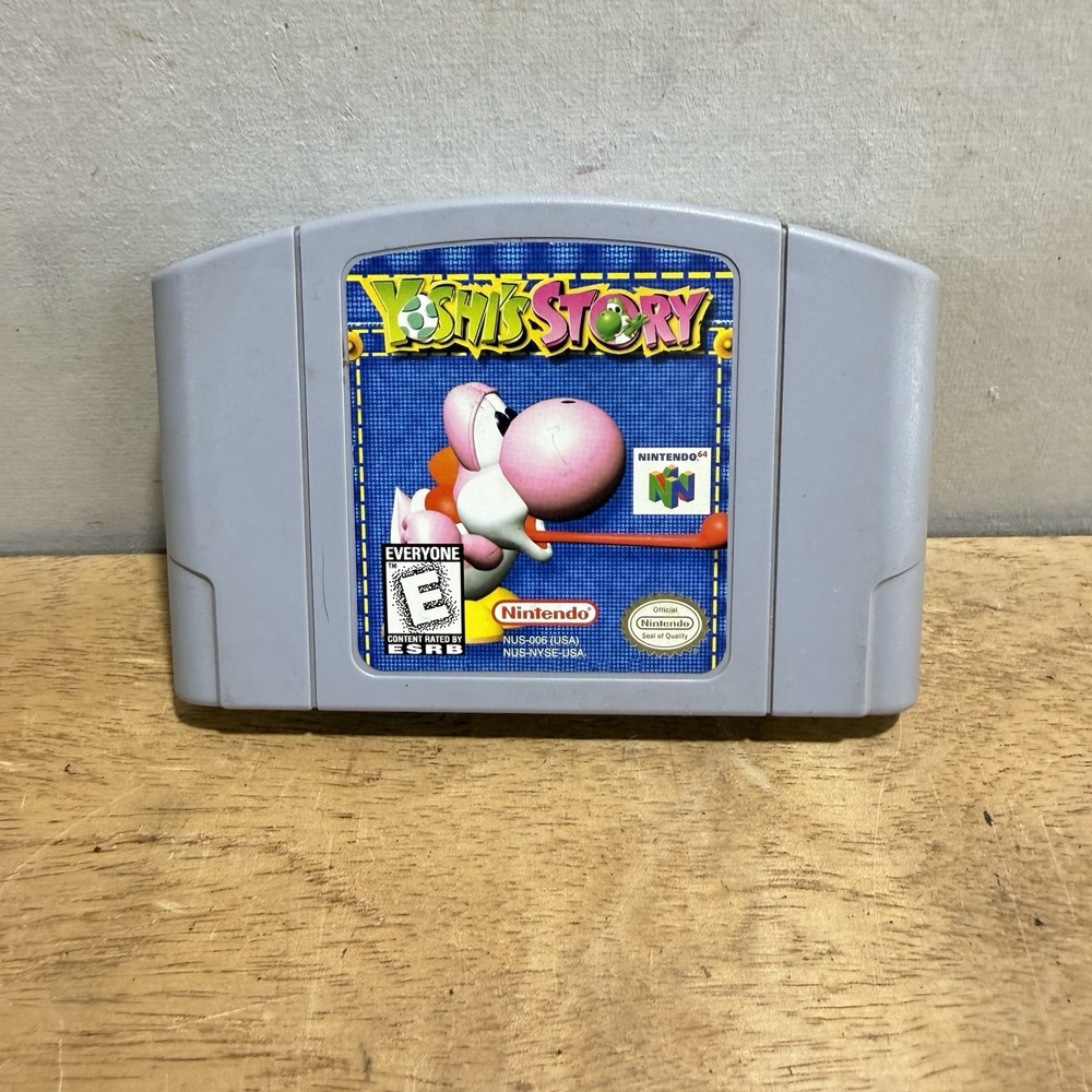 Yoshi’s Story N64 Cart Only (Nintendo 64, 1998) Tested Authentic Video Game